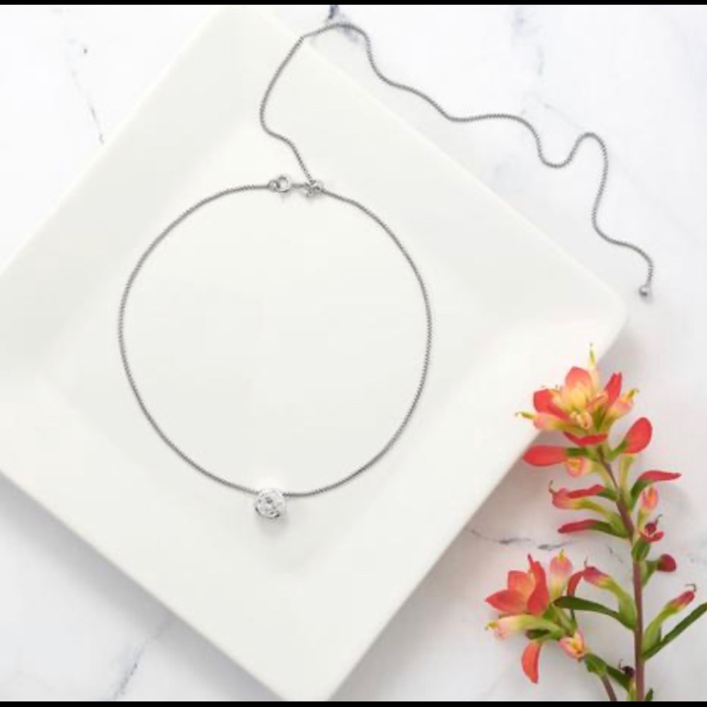 Adjustable Box Chain Necklace .925 Made in Italy